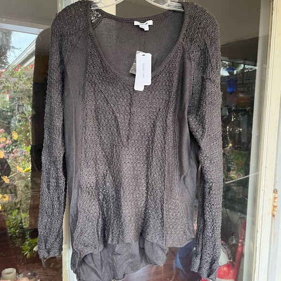 HELMUT LANG Asymmetrical Sweater | Size Large - Picture 2 of 16